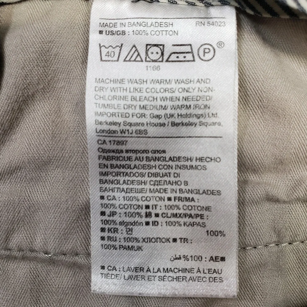 Banana Republic Aiden Chino Men 32x30 Black Cotton Slim Fit Straight Leg Pants